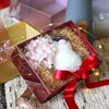 Kép 2/3 - DÍSZDOBOZ 2 DB 1/24 ARANY 24,5x19,5x10, 22x17x8 cm