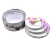 Kép 2/2 - PAPÍRDOBOZ 3 DB KEREK 1/16 LEVENDULÁS 25.5x11.5 cm