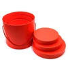 Kép 2/2 - PAPÍRDOBOZ 3 DB HENGER PIROS 1/18, 23x19cm, 19,5x16cm, 16,5x13,5cm