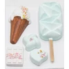 Kép 5/6 - GIPSZ DEKOR JÉGKRÉMES 5 DB; JÉGKRÉM: 11,5x3,5 cm TÖBB SZÍNBEN