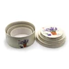 Kép 2/2 - PAPÍRDOBOZ 3 DB 1/36 LEVENDULÁS KEREK 20x9 cm