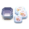 Kép 3/6 - FÉMDOBOZ 3 DB-OS 30/60 3 FÉLE 6x4,5 cm; 8x5 cm; 9,5x6 cm