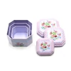 Kép 5/6 - FÉMDOBOZ 3 DB-OS 30/60 3 FÉLE 6x4,5 cm; 8x5 cm; 9,5x6 cm