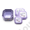 Kép 1/6 - FÉMDOBOZ 3 DB-OS 30/60 3 FÉLE 6x4,5 cm; 8x5 cm; 9,5x6 cm