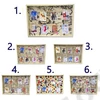 Kép 1/6 - KÉPKERET 50x70 CM 1/6 CSIPESZES 6 FÉLE,KERETTEL