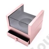 Kép 1/2 - VIRÁGDOBOZ FIÓKOS 1/18 17,5x17,5x16 cm ROSEGOLD