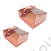 Kép 1/3 - DÍSZDOBOZ 2 DB 1/24 ROSEGOLD 24,5x19,5x10, 22x17x8 CM 