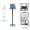 Kép 1/2 - LED ASZTALI LÁMPA 1/10 10x38 cm KÉK