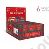Kép 2/2 - GYERTYA ILLATOS "THE NUTCRACKER" 150 GR. 2 FÉLE SZÓJAVIASZ,FAKANÓC 35 ÓRA