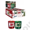 Kép 1/2 - GYERTYA ILLATOS "WINTER TIME" 150 GR. 2 FÉLE SZÓJAVISZ,FAKANÓC 30 ÓRA