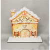 Kép 2/2 - ÓRIÁS DÍSZÍTHETŐ MÉZESKALÁCS TALPAS HÁZIKÓ 22x23,5 cm
