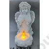 Kép 2/2 - ANGYAL TÉRDELŐ LEDES 1/24 14x12x18 cm