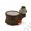 Kép 1/2 - FATÖRZS KASPÓ MADÁRRAL 1/18 17x10,6x15,2 cm