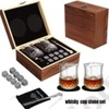 Kép 2/2 - WHISKEY-S SZETT FADOBOZBAN 1/10 26x20x12 cm
