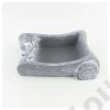 Kép 2/2 - KŐTÁL RÓZSÁS SZÜRKE 1/16 18,5x13x5,5 cm