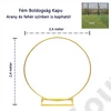 Kép 1/2 - BOLDOGSÁG KAPU 1/4 2,4 m ARANY, FEHÉR