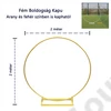 Kép 1/2 - BOLDOGSÁG KAPU 1/4 2 m ARANY, FEHÉR