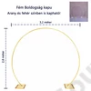 Kép 1/2 - BOLDOGSÁG KAPU 1/4 3,2x2,8 m ARANY, FEHÉR