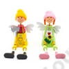 Kép 1/2 - LÓGÓLÁBÚ FIGURA FA 2 DB 1/24 13,5x5 cm LÁB: 9 cm 2 FÉLE
