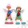 Kép 1/2 - LÓGÓLÁBÚ FIGURA FA 2 DB 1/24 13,5x9 cm LÁB: 9 cm 2 FÉLE