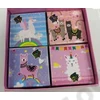 Kép 2/3 - NOTESZ MINI LÁMÁS 12/576 8x8 cm 4 FÉLE