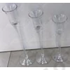 Kép 2/2 - GYERTYATARTÓ ÜVEG 3 DB 1/12 20;23;26 cm 