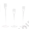 Kép 1/4 - GYERTYATARTÓ ÜVEG 3 DB 1/10 20;23;26 cm 