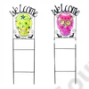 Kép 1/2 - WELCOME FELÍRAT HALLOWEEN LESZÚRHATÓ 4/16 13x0,5x83 cm 2 SZÍNBEN