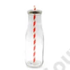Kép 1/2 - ÜVEG SZÍVÓSZÁLLAL 1/72  19x6 cm 450 ml