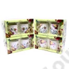 Kép 1/5 - BÖGRE SZETT 2 DB-OS  DÍSZDOBOZBAN 1/60 4 féle 2 dl 22x12x7,5 cm