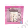 Kép 2/4 - BÖGRE SZETT DÍSZDOBOZBAN 1/120 4 féle BAGLYOS 2 dl 14X14X7.5 cm