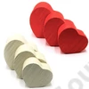 Kép 1/3 - PAPÍRDOBOZ SZÍVALAKÚ 3DB PIROS ,FEHÉR 1/96 15x14x7,5cm 13x12x6cm 11,5x10x5cm