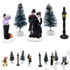 Kép 1/4 - TÉLI TÁJ FIGURA 5 DB 1/240 3 féle 7x2 cm