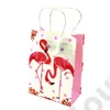 Kép 4/5 - DÍSZTASAK FLAMINGÓS 4 féle 12/720 27x21 cm 
