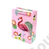 Kép 2/5 - DÍSZTASAK FLAMINGÓS 4 féle 12/720 24x18 cm