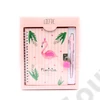 Kép 6/6 - NOTESZ TOLLAL FLAMINGÓS 1/160  22.5x18x2 cm 4 féle 