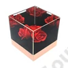 Kép 1/2 - VIRÁGDOBOZ AKRIL 1/18 14x14x14 cm RÓZSASZÍN