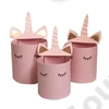 Kép 3/5 - PAPÍRDOBOZ 3 DB-OS 1/18 4 SZÍNBEN UNIKORNIS 19X20,5 CM, 17,5X18,5 CM, 15X16,5 CM +SZARV
