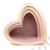 Kép 6/6 - PAPÍRDOBOZ SZÍV 3 DB 1/4  53x51x14; 49x45x12; 44x43x11,5 cm 3 SZÍNBEN 