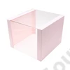 Kép 3/4 - VIRÁGDOBOZ AKRIL 1/12 RÓZSASZÍN 25,5x25,5x22,3 cm