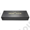 Kép 2/2 - VIRÁGDOBOZ "DEEP LOVE" 1/12 61x26x10 cm FEKETE, OÁZISSAL