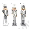Kép 1/2 - DIÓTÖRŐ 1/12 38 CM FEHÉR-EZÜST 3 FÉLE