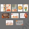 Kép 2/2 - Kísérőkártya 10db/csomag Hello Ősz;Édes Otthon 4x6cm