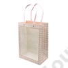 Kép 3/3 - VIRÁGTASAK KOCKÁS 4/192 25X15X35 CM 2 SZÍNBEN