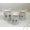 Kép 2/3 - PAPÍRDOBOZ CICÁS 3 DB 1/18 19x18,5 CM 16,5x16,5 CM 15x14,5  2 SZÍNBEN