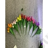 Kép 2/2 - TULIPÁN SELYEM 7 FEJ 2/200/800  FEJ:5,5x4CM, SZÁR:34 CM 5 SZÍNBEN