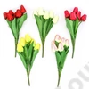 Kép 1/2 - TULIPÁN SELYEM 7 FEJ 2/200/800  FEJ:5,5x4CM, SZÁR:34 CM 5 SZÍNBEN