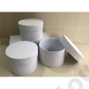 Kép 2/3 - PAPÍRDOBOZ KEREK 3 DB 1/36 21,5x9; 18,5x7,5; 15,5x6 cm FEKETE