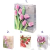 Kép 1/2 - AJÁNDÉKTASAK TULIPÁNOS 12/480 32x25,5x10 cm 4 FÉLE