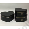 Kép 2/5 - PAPÍRDOBOZ SZÍV 3 DB 1/16 28,7x26,5x12; 26,5x24,5x11; 24x21,5x10 cm 4 SZÍNBEN